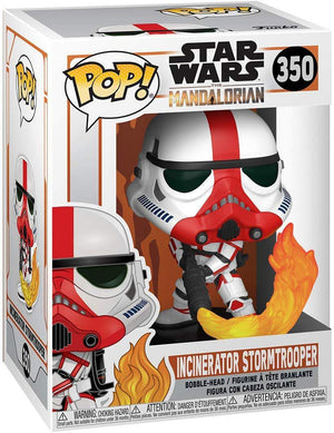 Pop Star Wars Mandalorian Incinerator Stormtrooper Vinyl Figure