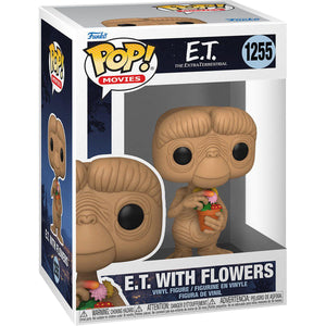 Pop E.T. the Extra-Terrestrial E.T. with Flowers Vinyl Figure #1255