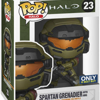 Pop Halo Spartan Grenadier with HMG Vinyl Figure BestBuy Exclusive #23