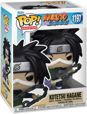 Pop Naruto Kotetsu Hagane with Weapon Vinyl Figure #1197