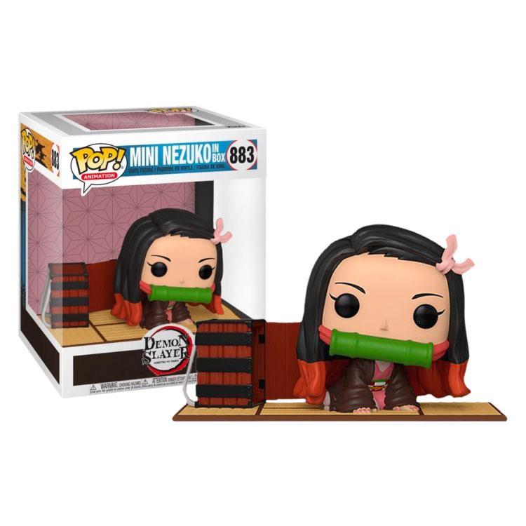 Pop Demon Slayer Mini Nezuko in Box Vinyl Figure Special Edition #883