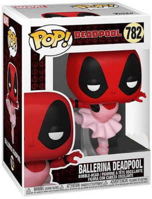 Pop Deadpool Ballerina Deadpool Vinyl Figure Hot Topic Exclusive