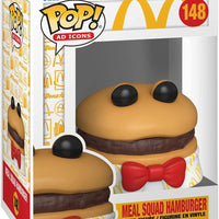 Pop McDonalds Meal Squad Hamburger Vinyl Figure #148