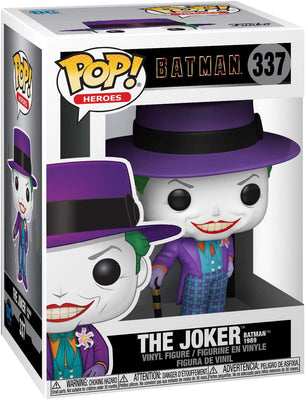 Pop Batman Joker with Hat 1989 Vinyl Figure #337