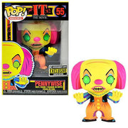 Pop Black Light IT Pennywise Vinyl Figure EE Exclusive #55