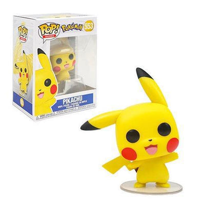 Pop Pokemon Pikachu Waving Vinyl Figure