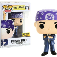 Pop Office Prison Mike Vinyl Figure Hot Topic Exclusive