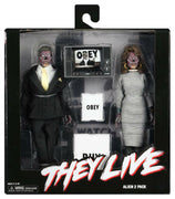 They Live Aliens 8" Retro Action Figure 2 Pack