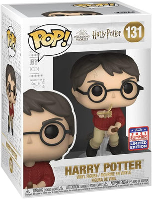 Pop Harry Potter Harry Potter with Flying Key Vinyl Figure 2021 Funkon Summer Convention Exclusive #131