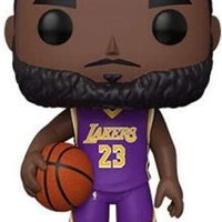 Pop NBA Lakers LeBron James Purple Jersey 10" Vinyl Figure