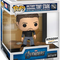 Pop Deluxe Marvel Avengers Victory Shawarma Series Tony Stark (Iron Man) Vinyl Figure Amazon Exclusive
