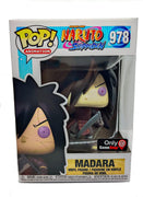 Pop Naruto Madara Uchiha with Weapons Vinyl Figure GameStop Exclusive