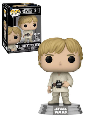 Pop Star Wars Luke Skywalker Vinyl Figure 2022 Galactic Convention Exclusive