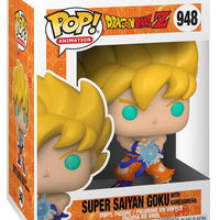 Pop Dragon Ball Z Super Saiyan Goku with Kamehameha Vinyl Figure