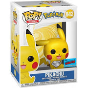 Pop Pokemon Pikachu Waving Diamond Collection Vinyl Figure 2021 Fall Convention Exclusive