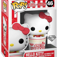 Pop Cup Noodles & Hello Kitty Hello Kity in Noodle Cup Diamond Edition Vinyl Figure Hot Topic Exclusive #46