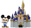 Pop Town Walt Disney World 50th Cinderella Castle with Mickey Mouse Vinyl Figure #26