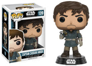 Pop Star Wars Rogue One Captain Cassian Andor Vinyl Figure