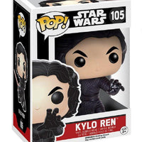 Pop Star Wars Force Awakens Kylo Ren Fighting Pose Vinyl Figure