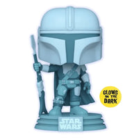 Pop Star Wars the Mandalorian Glow in the Dark Vinyl Figure Special Exclusive #345