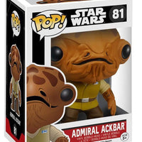 Pop Star Wars EP7 Admiral Ackbar Vinyl Figure