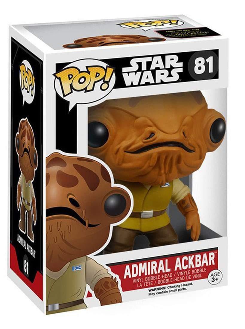 Pop Star Wars EP7 Admiral Ackbar Vinyl Figure