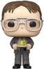 Pop Office Dwight Schrute with Gelatin Stapler Vinyl Figure #1004