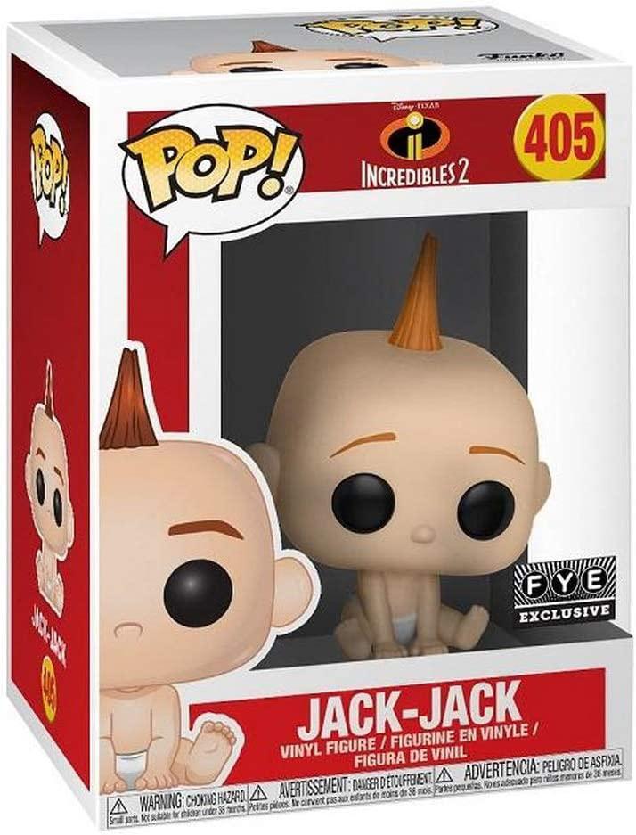 Pop Incredibles 2 Jack-Jack In Diaper Vinyl Figure FYE Exclusive