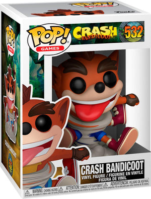 Pop Crash Bandicoot Crash Attack Vinyl Figure