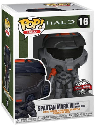 Pop Halo Spartan Mark VII with Shock Rifle Vinyl Figure Special Exclusive