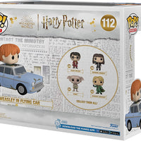 Pop Ride Harry Potter Chamber of Secrets 20th Anniversary Ron Weasley in Flying Car Vinyl Figure #112