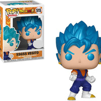 Pop DragonBall Super SSGSS Vegito Vinyl Figure Hot Topic Exclusive #515