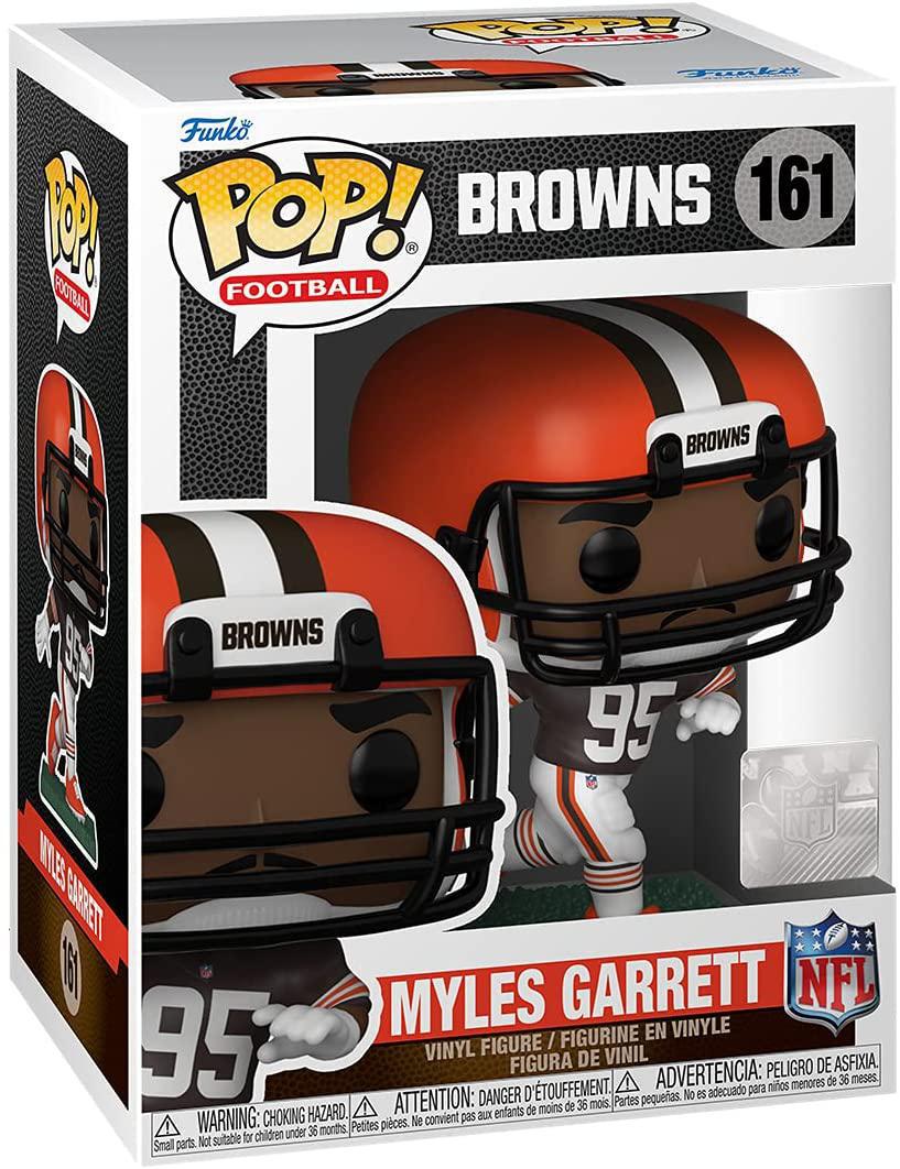 Pop NFL Browns Myles Garrett Home Uniform Vinyl Figure #161