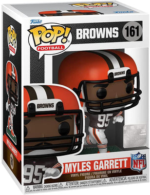 Pop NFL Browns Myles Garrett Home Uniform Vinyl Figure