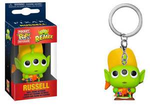 Pocket Pop Alien Remix Russell Vinyl Key Chain