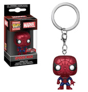 Pocket Pop Marvel Metallic Spider-Man Vinyl Key Chain
