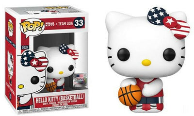Pop Hello Kitty Team USA Hello Kitty Basketball Vinyl Figure