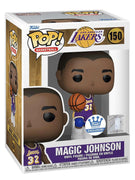Pop NBA Lakers Magic Johnson (Purple Jersey) Vinyl Figure Funko Exclusive