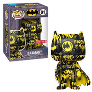 Pop Art Series Batman DC Black & Yellow Vinyl Figure Target Exclusive