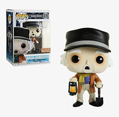 Pop Haunted Mansion Mansion Groundskeeper Vinyl Figure BoxLunch Exclusive