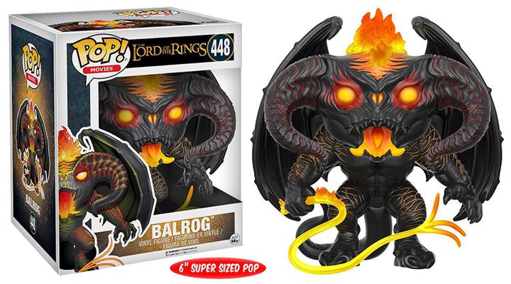 Pop Lord of the Rings Balrog 6'' Vinyl Figure