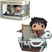 Pop Rides One Piece Luffy with Going Merry Vinyl Figure 2022 Fall Convention Exclusive