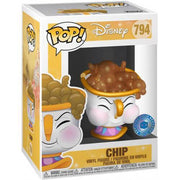 Pop Disney Beauty and the Beast Chip Blowing Bubbles Vinyl Figure Special Edition