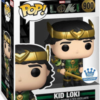 Pop Marvel Loki Kid Loki Metallic Vinyl Figure Funko Shop Exclusive