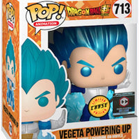 Pop Dragon Ball Z Vegeta Powering Up Vinyl Figure Chalice Exclusive #713