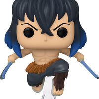 Pop Demon Slayer Inosuke Hashibira Flocked Vinyl Figure Chalice Exclusive #875