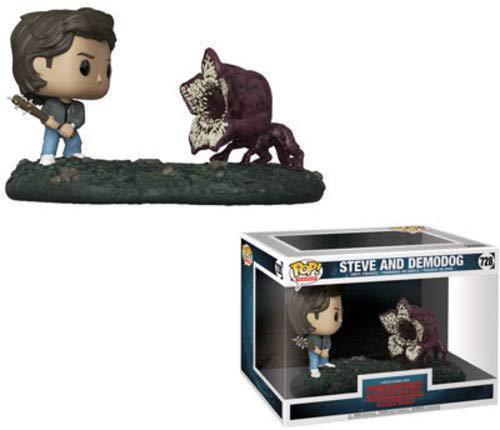 Pop Moment Stranger Things Steve & Demodog Vinyl Figure