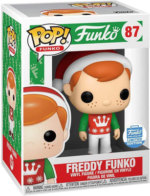 Pop Funko Freddy Funko Santa Christmas Holiday Vinyl Figure Funko Store