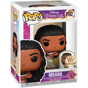 Pop Disney Ultimate Princess Moana (Gold) with Pin Vinyl Figure Funko Exclusive