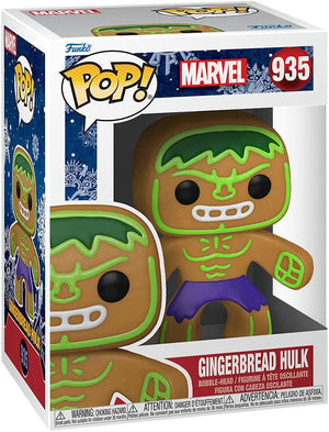Pop Marvel Holiday Gingerbread Hulk Vinyl Figure #935